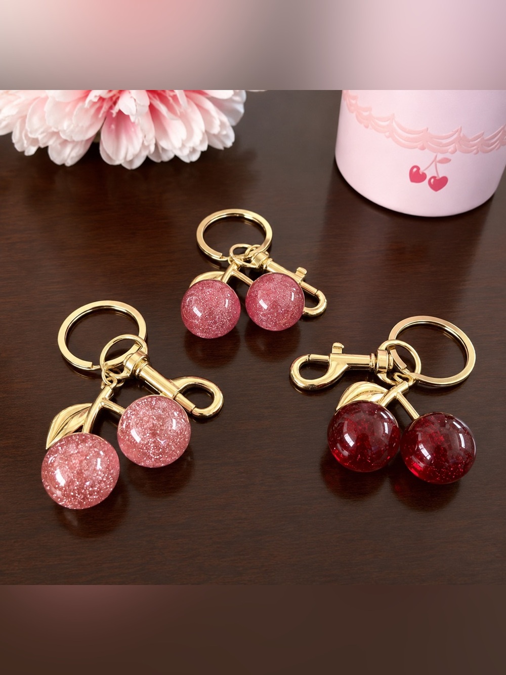 Cherry Keychain - Picture 5 of 5